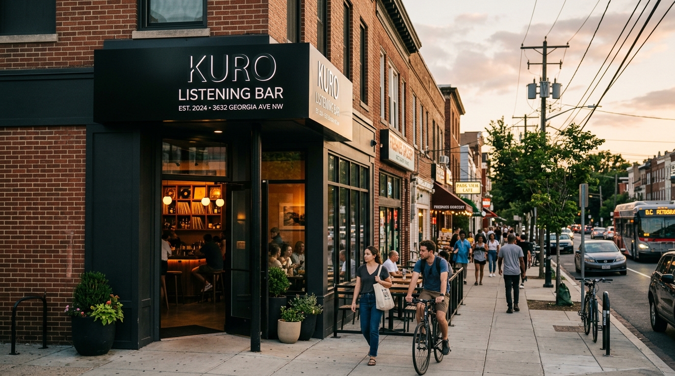 Kuro Listening Bar Set to Bring High-Fidelity Sounds to Park View's Georgia Avenue NW