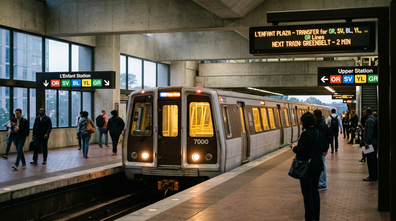 Navigating L'Enfant Plaza Just Got Clearer with New Metro Signage