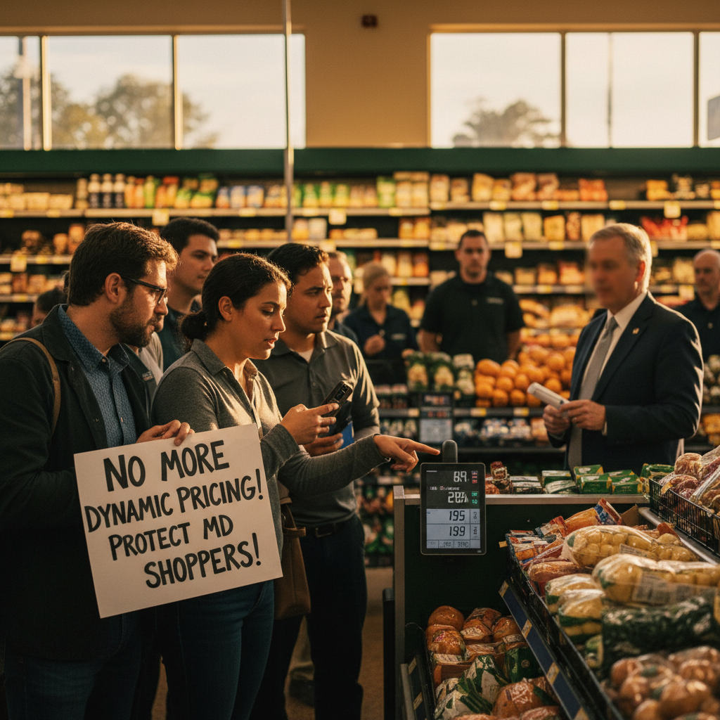 Maryland Moves to Ban Dynamic Pricing in Grocery Stores, Citing Consumer Protection